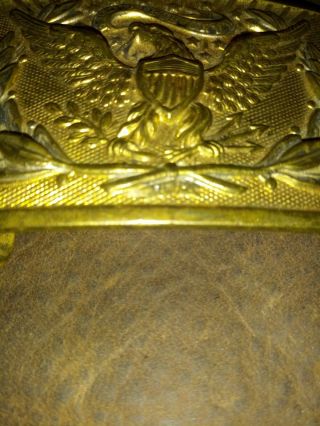 M1874 Indian Wars US Officer Belt Plate Buckle Evans & Hassall maker 4