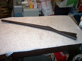Old Springfield Rifle Stock Trapdoor Muzzleloader 1800’s