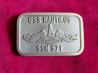 Uss Nautilus Ssn 571 Submarine Pewter Military Navy Men 