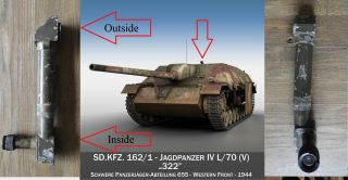 World War Two Wwii German Panzerwinkel Tank Periscope Panzerjäger Hetzer Panzer
