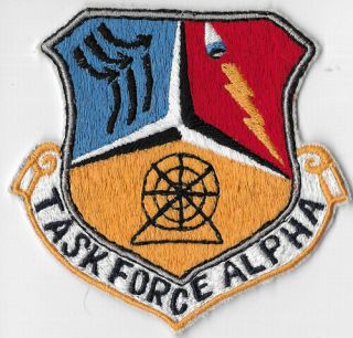 Usaf Theatre Made Task Force Alpha Squadron Patch