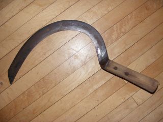 Old Stamped Kelly Axe Mfg.  Co.  Sickle Scythe