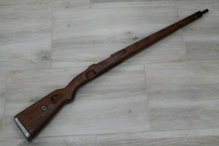 Wwii German Army Wooden Rifle Stock For Mauser K98.  German Marking.  02