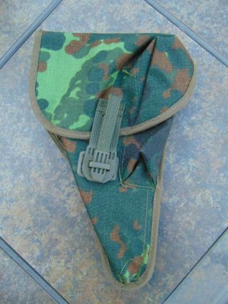 German Walther Flecktarn Camo P1/p38 Holster,  Non - Issued