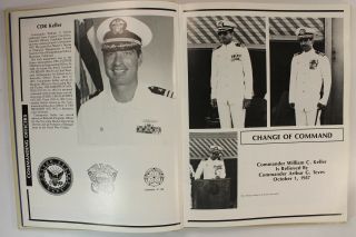 USS Harold E.  Holt (FF - 1074) 1987 Westpac Deployment Cruise Book Log Cruisebook 3