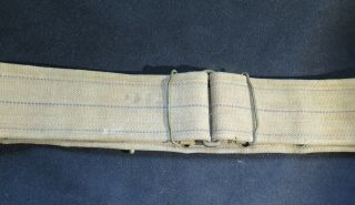 Mills Cartridge Belt,  50 Loop,  30 - 40 Krag Probably,  Span.  Am War Era.  Unit Marked