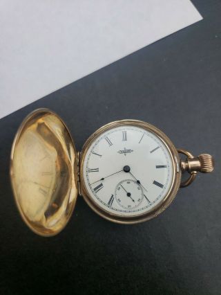 1871 Antique Elgin National Watch Co 10s Pocket Watch 11 Jewel