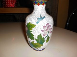 Chinese Cloisonne Bronze Vase 