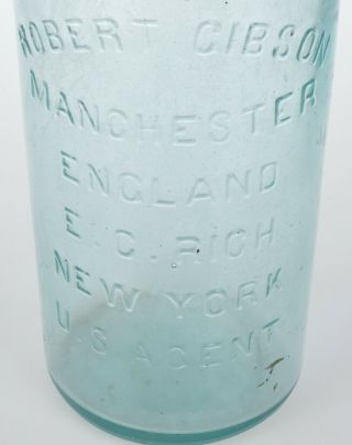 Robert Gibson Manchester Large Apothecary Bottle 2