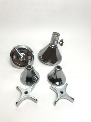 Vintage Kohler Chrome Plated Shower Set