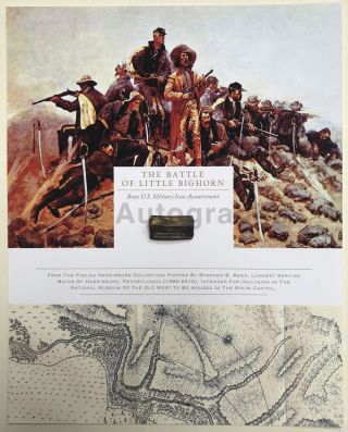 Battle of Little Bighorn - Period Dug Brass Artifact - Custer ' s Last Stand 2