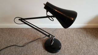 Vintage Black Model 90 Anglepoise Lamp Gwo