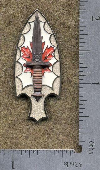 Canadian Special Operations Qualification Course Badge Csor Spec Ops Orig Vg