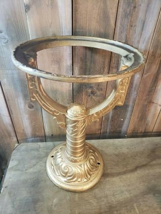 Vintage Hot Water Heater Stand,  Cast Iron,  Nelson,  Steampunk,  Planter Base