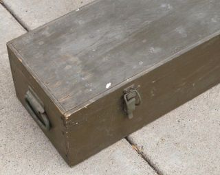 MUSEUM PIECE WW1 PRE WW2 Medical Field Gear US Army Military Stretcher W/ Case 7