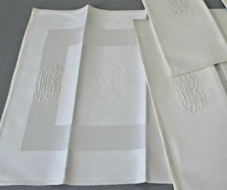 6 Fine FRENCH LINEN 26X13 