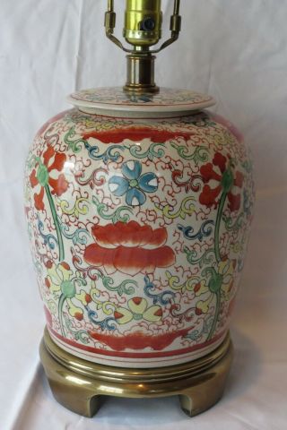 Vintage Frederick Cooper Chinoiserie Style Table Lamp 2
