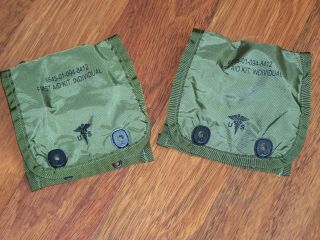 10 Pack Medic Pouch Utility Military USMC Army First Aid Case ALICE MOLLE w P38 3