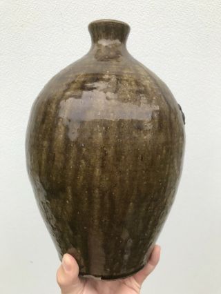 Antique 1 gallon CATAWBA VALLEY - NORTH CAROLINA southern pottery whiskey jug 2