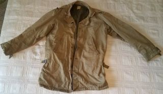 Ww2 U.  S.  Army Field Combat Jacket 34r Cold Weather