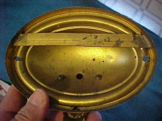 QUALITY Single Art Deco Era Solid Brass UNRESTORED Wall Sconce HUBBELL Socket 5
