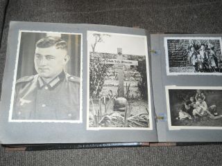 ww 2 RAD photo album,  125 photos,  all military,  35 pages,  find 2
