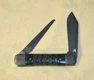 Ww2 - U.  S.  Navy/ Army Air Corps Survival Kit Knife By Colonial - Perfect