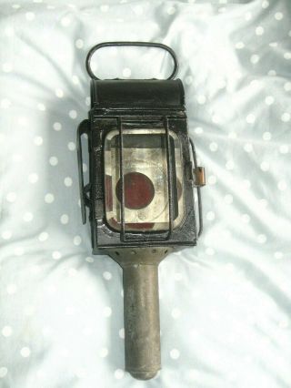 Antique Victorian Horse Drawn carriage lamp / horse coach lantern 110 yrs,  old 2