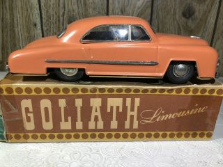 MS Brandenburg Goliath 511 Limousine - Vintage Tin Wind Up (Box) No Key 2