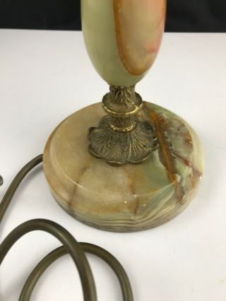 Vintage Marble And Brass Lamp Table Lamp 5
