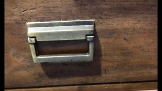 Very Rare Vintage Drexel " Woodbriar " Dresser Brass Drawer Bail Pulls Handles