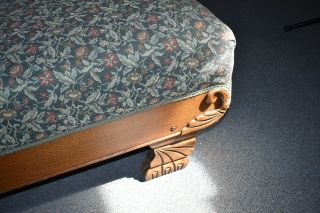 Victorian Oak Fainting Couch/Chaise - - Local Carlisle PA 3