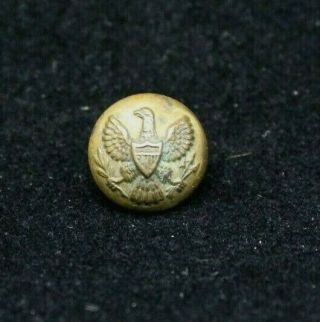 Rare Authentic Us Military Uniform Button " A.  Thomas & Co Phila Pa " Backmark
