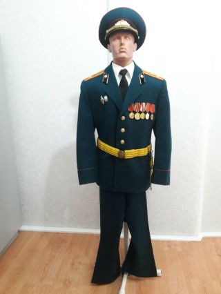 Parade Military Uniform Of Colonel Of The Ussr Engineers