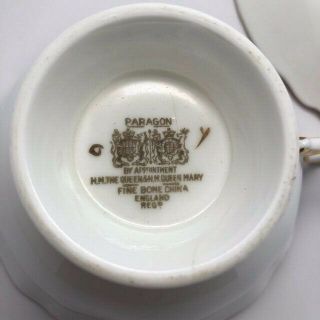 Paragon Teacup & Saucer 8