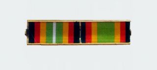 Post Wwii East German Ddr Nva Army Uniform Medal Ribbon Bar 2