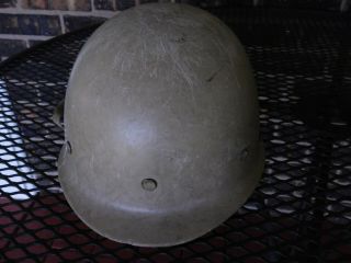 Iraqi M90 Military Helmet With Suspension Webbing,  Sweatband And Chin Strap