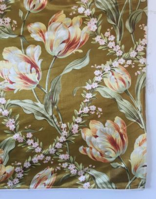 1920 ' s French Silk Floral Fabric (2697) 7