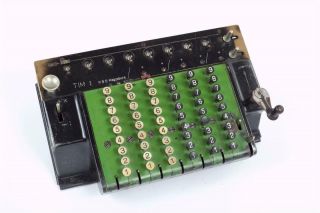 Vintage C1910 " Tim I " (time Is Money) Mechanical Calculator Ludwig Spitz & Co