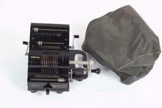Vintage C1935 " Brunsviga 13z " Mechanical Pinwheel Calculator