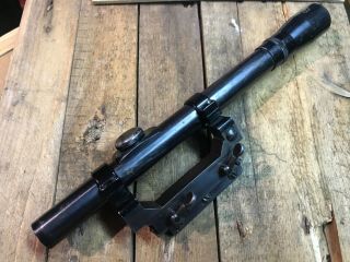 Swedish Mauser Side Mount,  Bonus Pecar Berlin Scope