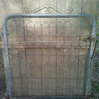 Antique Twisted Wire Garden Gate