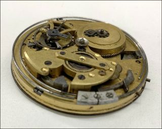 Antique Pocket Watch Repeater Movements - - Parts - Art Projects Restore 4