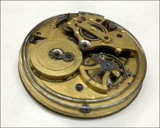 Antique Pocket Watch Repeater Movements - - Parts - Art Projects Restore 5