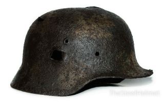 Ww2 German Helmet M40 Size 64 Camo.  World War Ii Relic