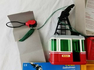 Lehmann Rigi 00900 Ropeway Gondola Ski Lift Tram Germany Tin Toy Vintage boxed 4