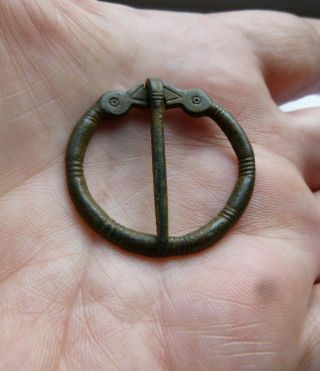 Metal Detecting Find Early Saxon Annular Brooch