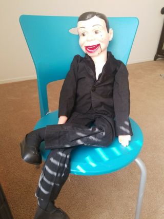 2000 Charlie Mccarthy 30 " Ventriloquist Dummy Doll Juro Novelty Co Vintage