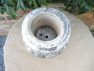 Small Antique Marble Stone Garden Urn 31 cm high (475) 5