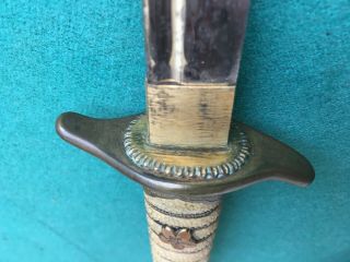 WWII JAPANESE NAVY KNIFE DIRK DAGGER - GORGEOUS AND RARE 5